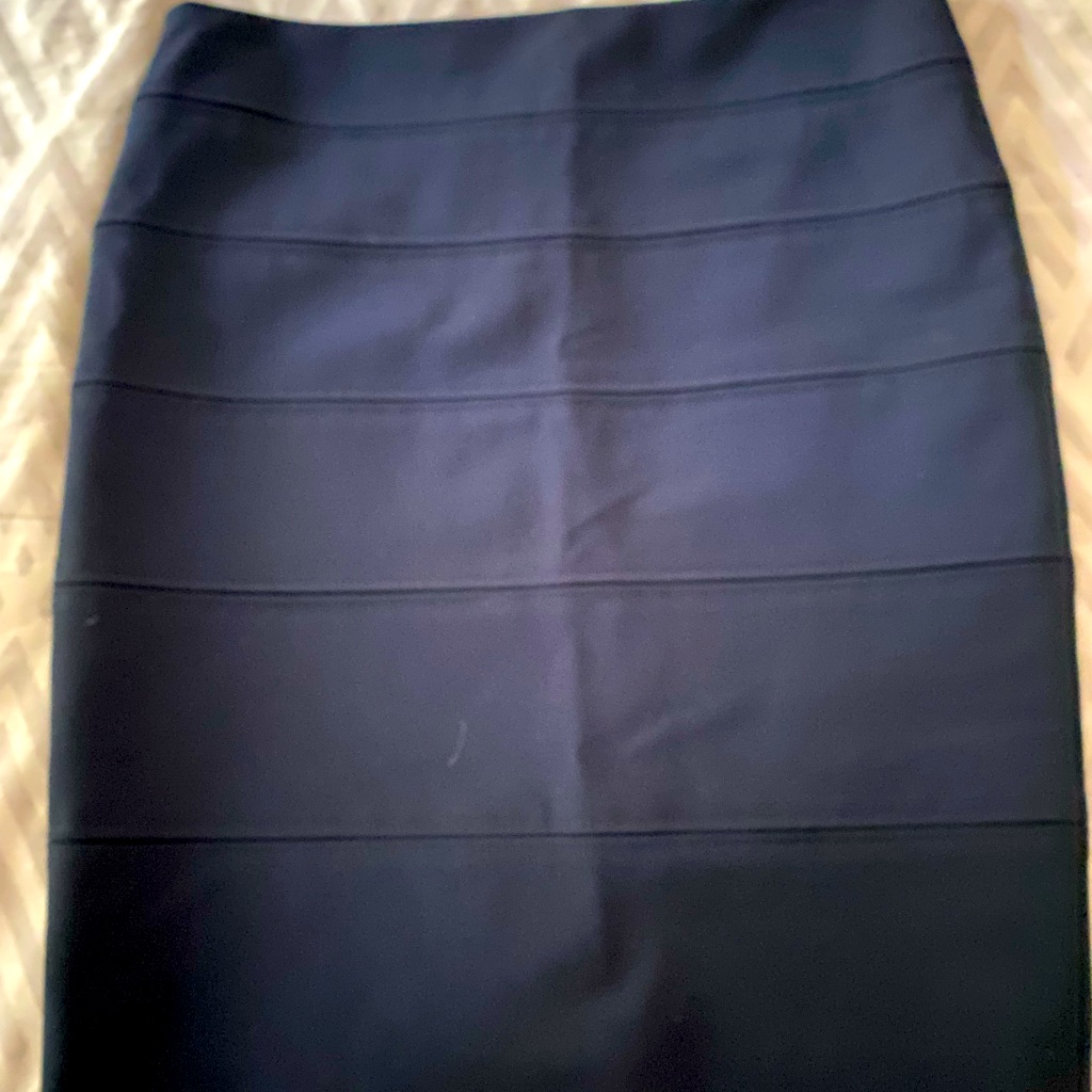 Escada Navy Mini Skirt Size 4